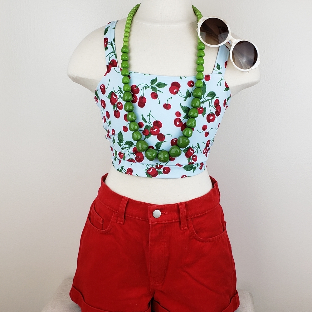 Cherry Swimsuit or Yoga Wear